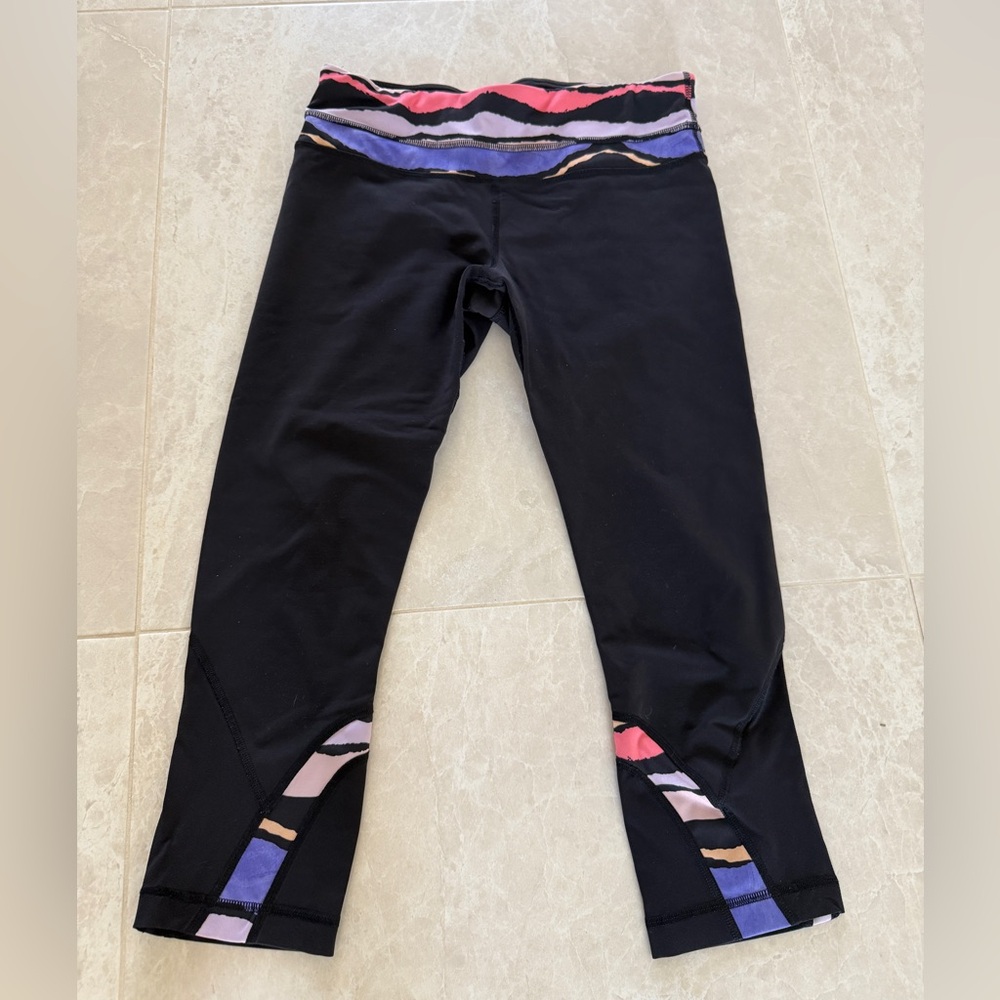 Lululemon Cropped Leggings Size 8